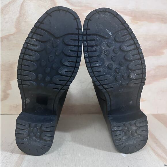 Landrover - Mid Chunky - Combat Boots - Black - Women's - 9 - Picture 8 of 9